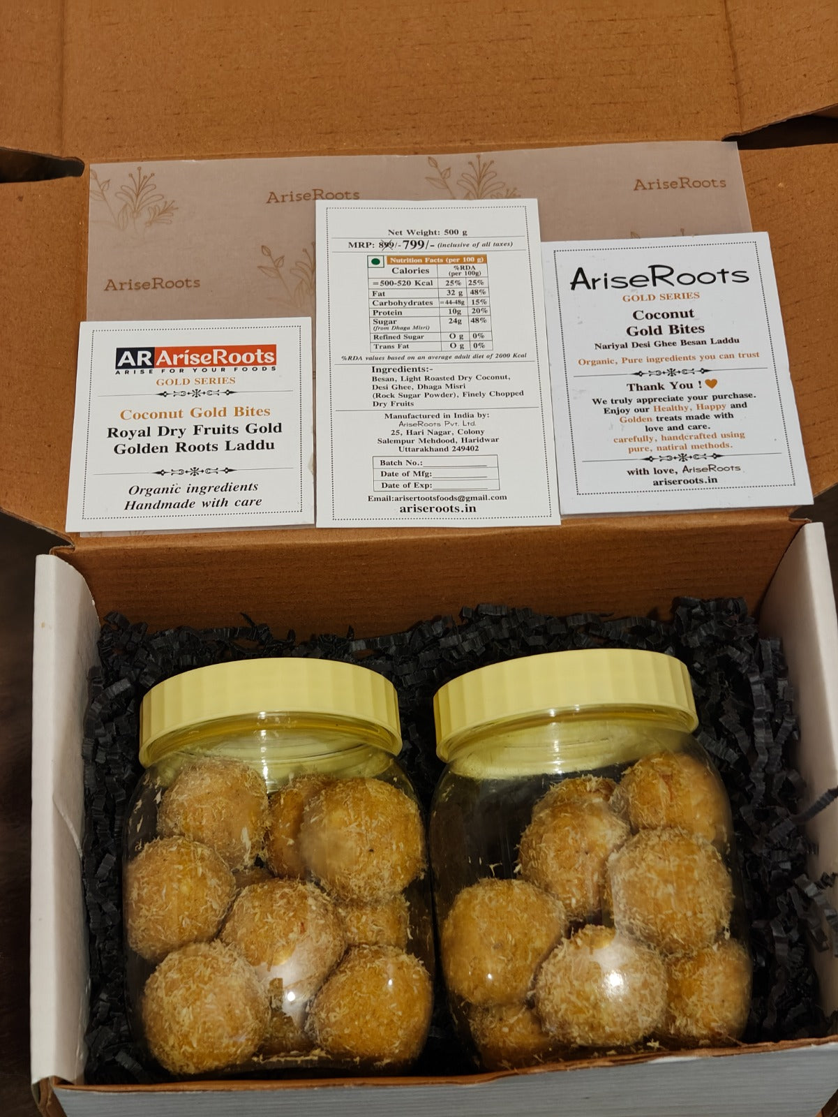 Coconut Gold Bites