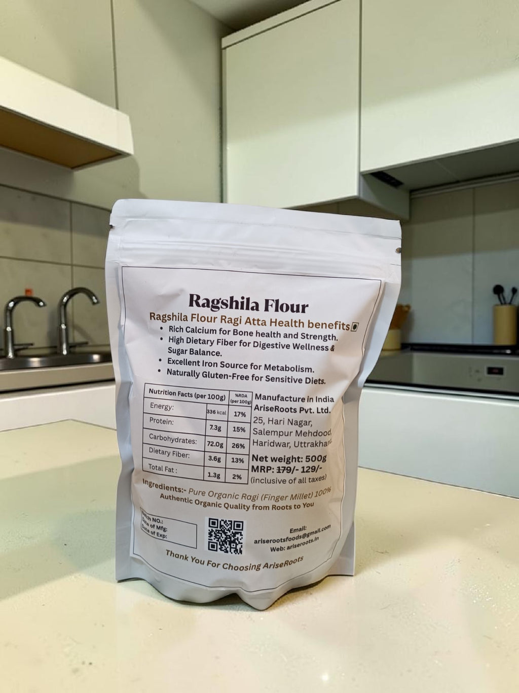 Ragshila Flour 'Ragi Atta'