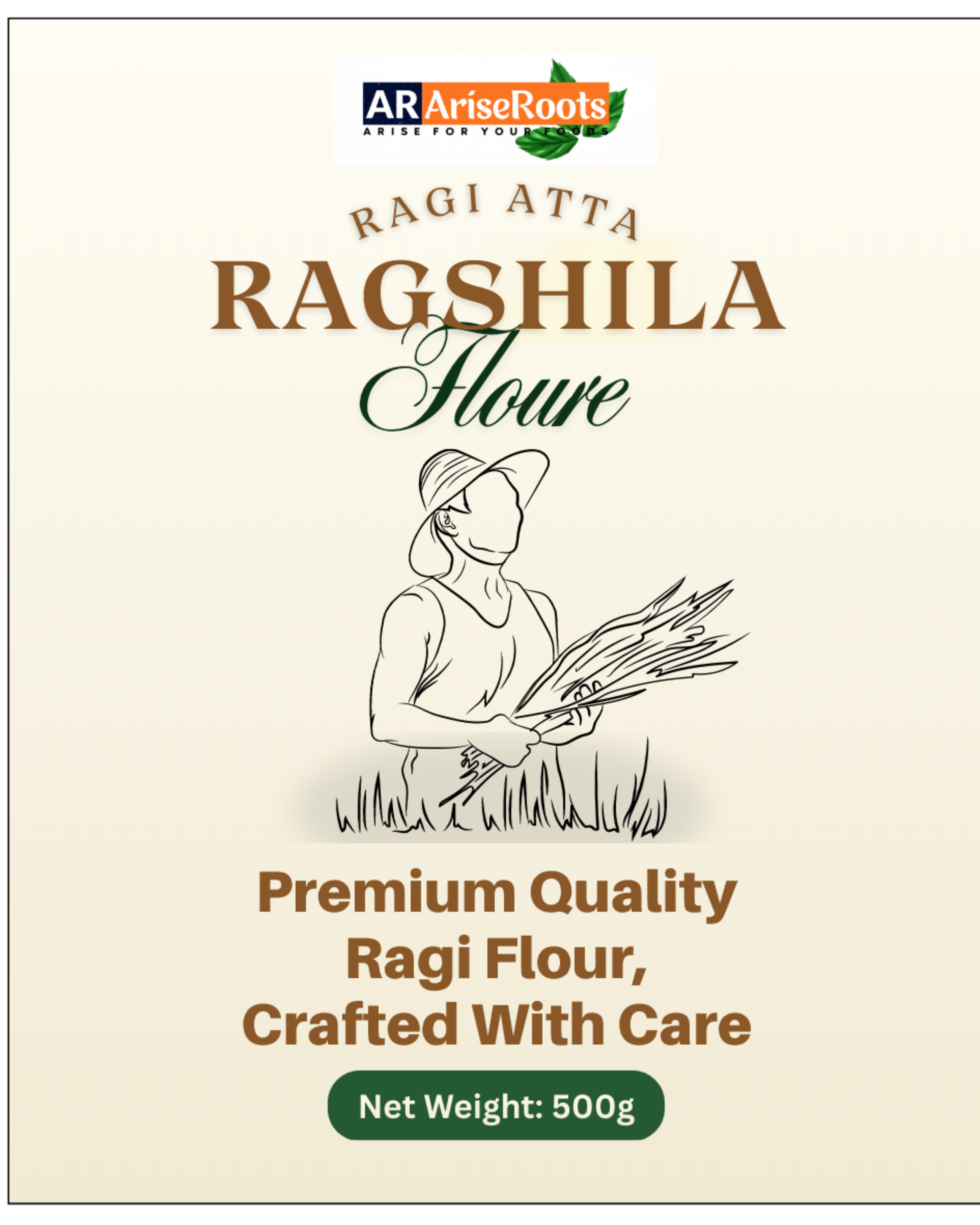Ragshila Flour 'Ragi Atta'