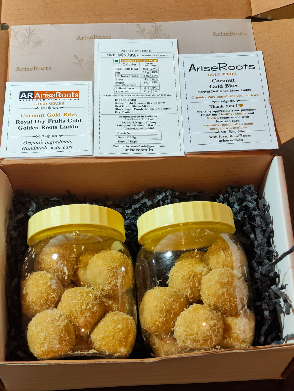 Coconut Gold Bites
